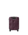 Crash Baggage - Kleiner Handgepäck-Trolley aus geripptem Polycarbonat, 55 cm, 4 Rollen, Stripe