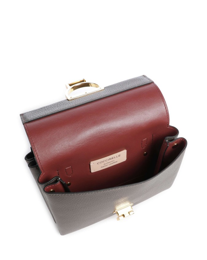 Coccinelle - Borsa a mano piccola a due scomparti in pelle