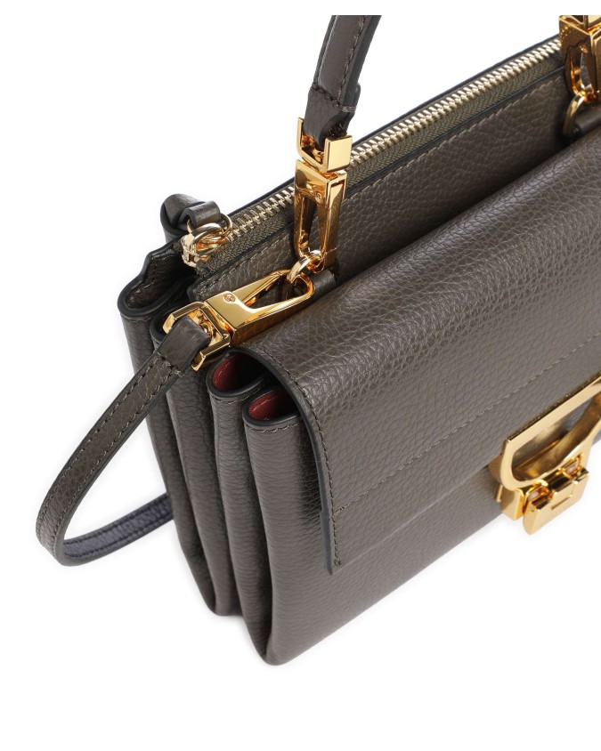 Coccinelle - Borsa a mano piccola a due scomparti in pelle