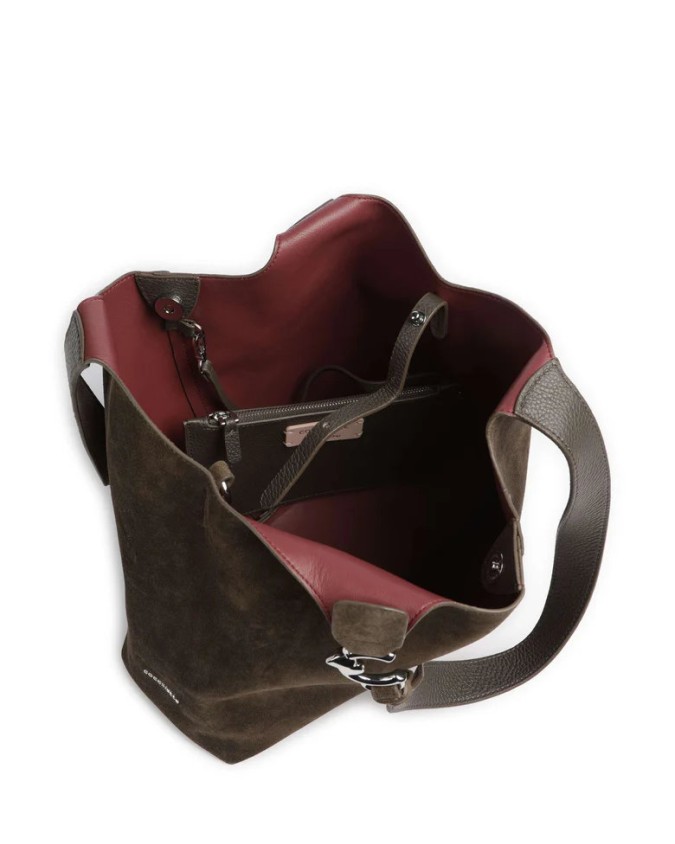 Coccinelle - Borsa scamosciata a spalla C-easy