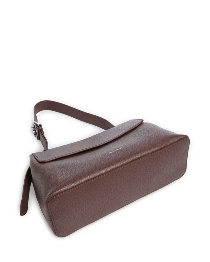 Coccinelle - Borsa a spalla in pelle con patta Fern