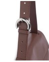 Coccinelle - Borsa a spalla in pelle con patta Fern