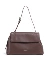 Coccinelle - Borsa a spalla in pelle con patta Fern