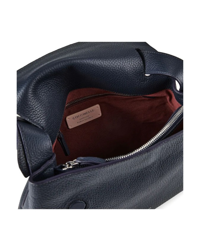 Coccinelle - Borsa a spalla in pelle con patta Fern