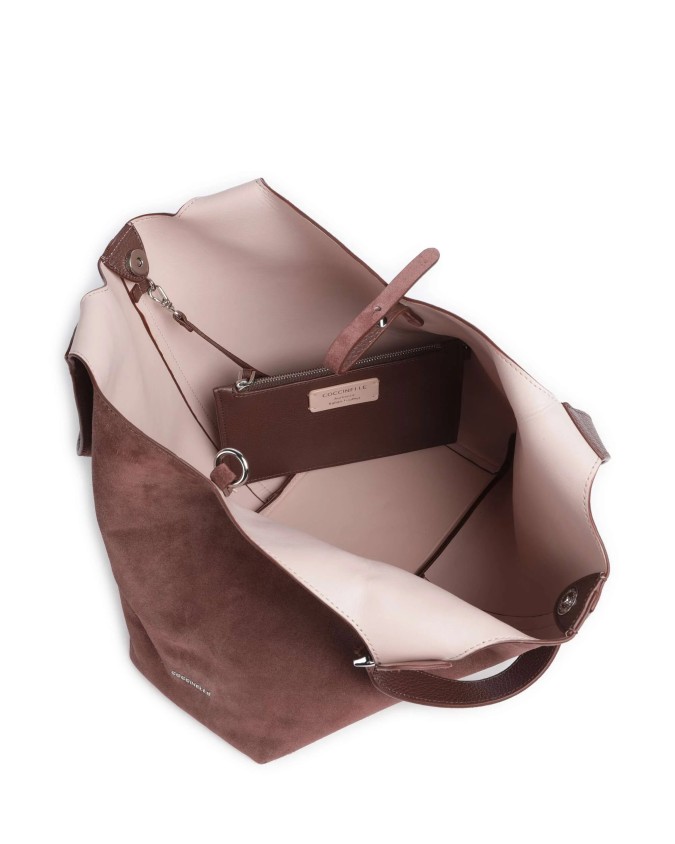 Coccinelle - Large C-Easy Suede Shopping Bag