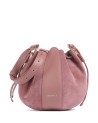Coccinelle - Boom Leather and Suede Bucket Bag