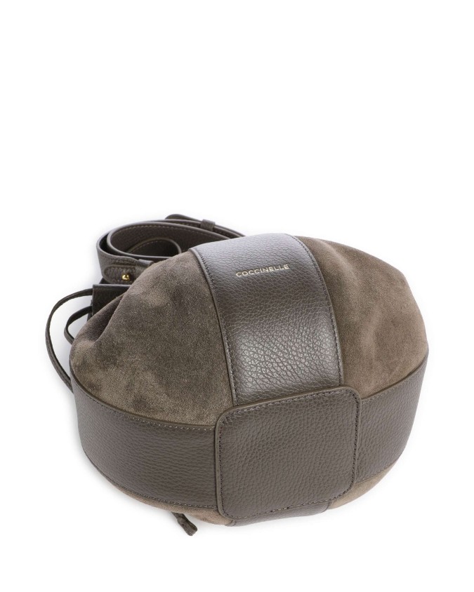 Coccinelle - Boom – Beuteltasche aus Leder und Wildleder