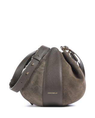 Coccinelle - Boom – Beuteltasche aus Leder und Wildleder