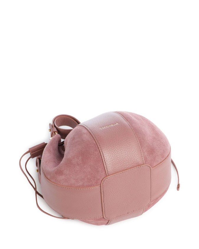 Coccinelle - Boom – Beuteltasche aus Leder und Wildleder