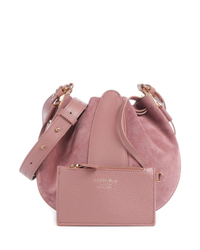 Coccinelle - Boom – Beuteltasche aus Leder und Wildleder