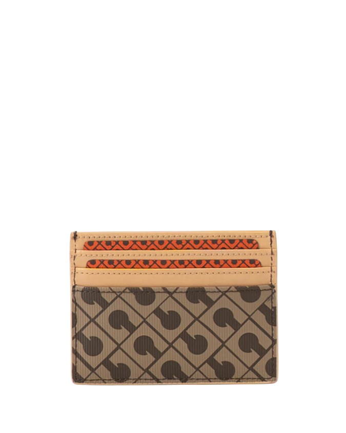 Gherardini - Credit card holder made of striped fabric