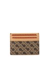 Gherardini - Credit card holder made of striped fabric