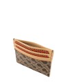 Gherardini - Credit card holder made of striped fabric