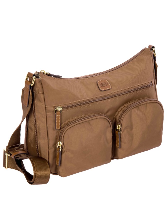  Bric's - Borsa a Tracolla Espandibile in Nylon X-bag