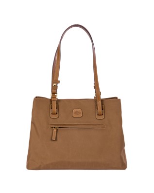  Bric's - Borsa a Spalla Tre Scomparti in Nylon X-Bag