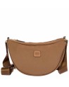 Bric's - Small Half-Moon Nylon X-Bag Crossbody Bag