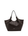 Gianni Chiarini - Large Dua ostrich-print leather shoulder bag