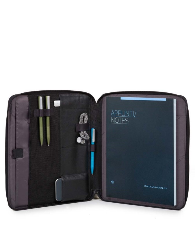 piquadro portablocco pelle