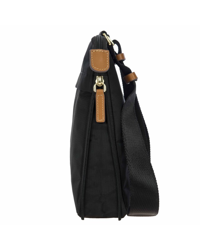 Bric's - Small Expandable Shoulder Bag with Front Pocket -