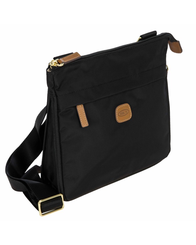 Bric's - Small Expandable Shoulder Bag with Front Pocket -