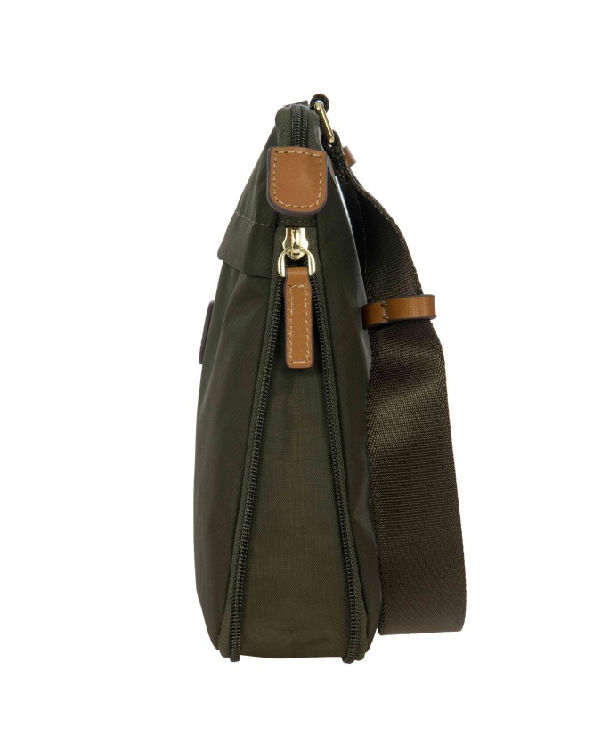 Bric's - Small Expandable Shoulder Bag with Front Pocket -