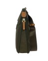 Bric's - Small Expandable Shoulder Bag with Front Pocket -