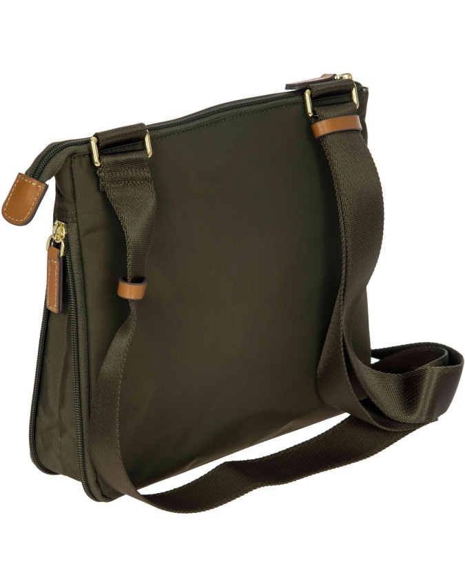 Bric's - Small Expandable Shoulder Bag with Front Pocket -