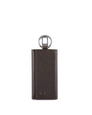 Portachiavi PIQUADRO - Porta.vi in pelle porta blindata con