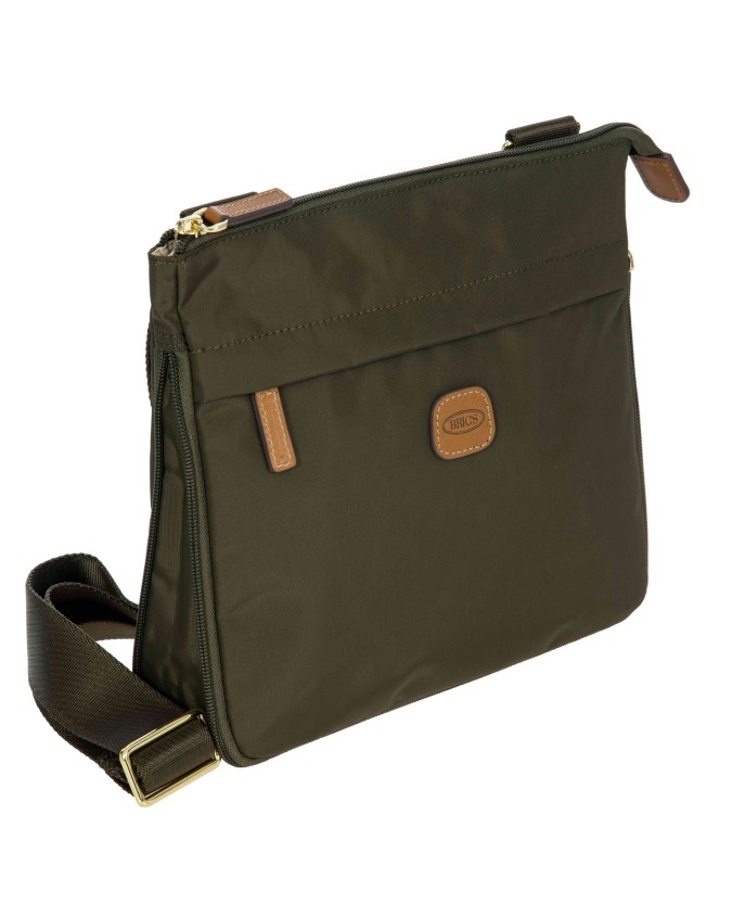 Bric's - Small Expandable Shoulder Bag with Front Pocket -