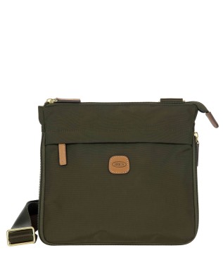 Bric's - Small Expandable Shoulder Bag with Front Pocket -