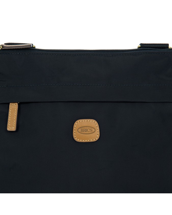 Bric's - Small Expandable Shoulder Bag with Front Pocket -