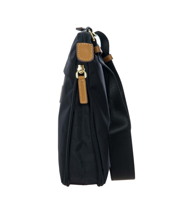 Bric's - Small Expandable Shoulder Bag with Front Pocket -