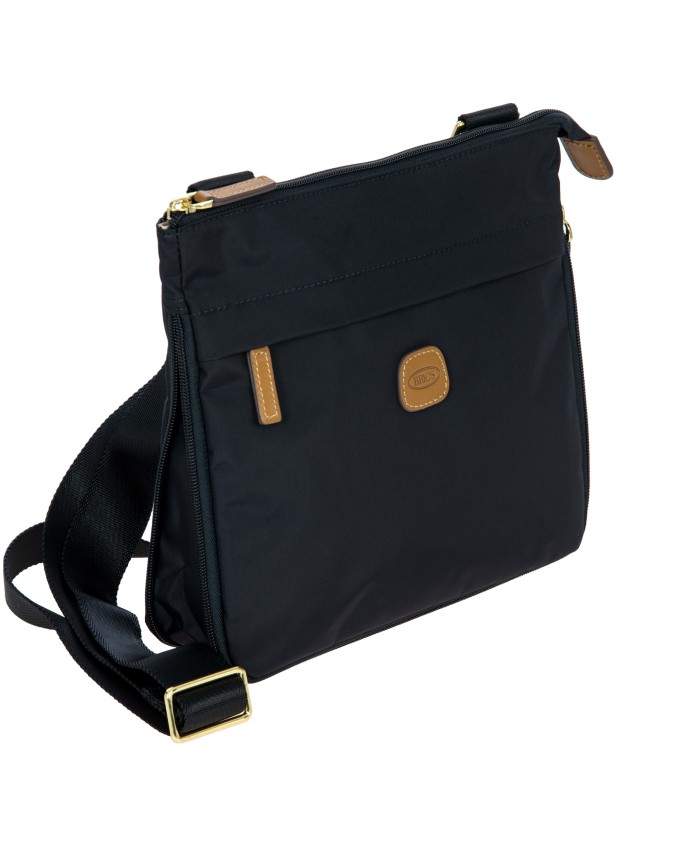 Bric's - Small Expandable Shoulder Bag with Front Pocket -