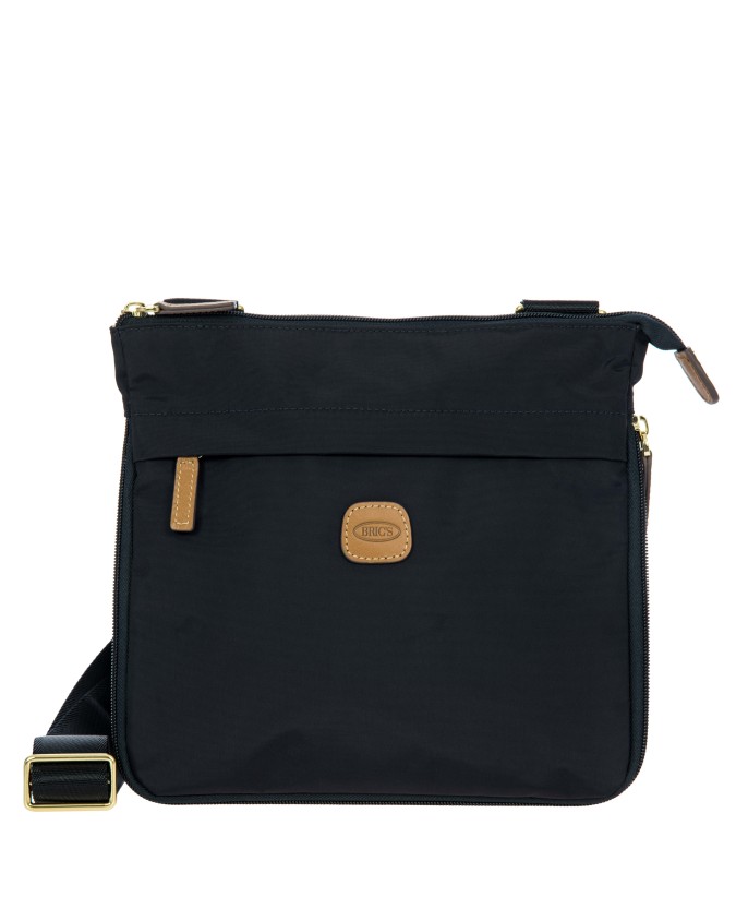 Bric's - Small Expandable Shoulder Bag with Front Pocket -