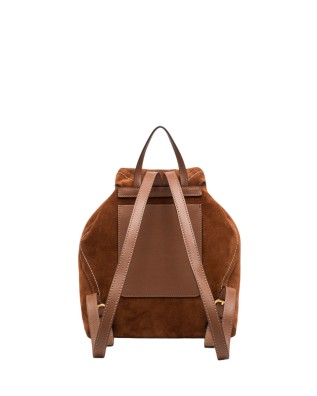 Gianni Chiarini - Women's Size M suede backpack with 2