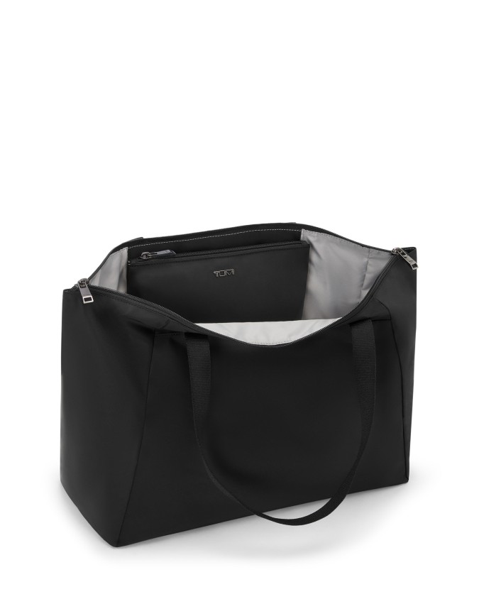 Tumi - Tote bag grande in nylon con doppio manico Voyageur