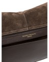 Gianni Chiarini - Suede shoulder bag with flap and shoulder