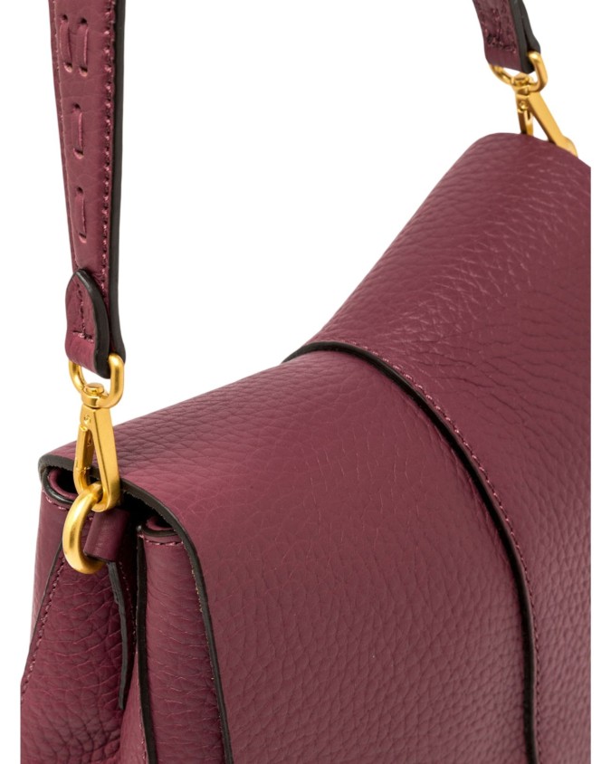  Gianni Chiarini - Borsa a spalla in pelle grana maxi con