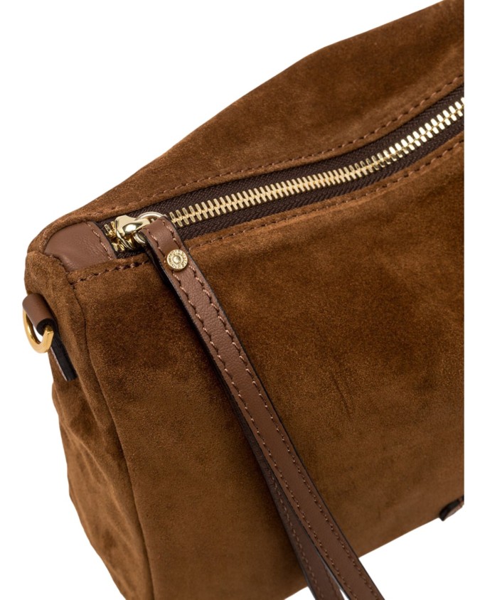  Gianni Chiarini - Pochette donna grande in pelle scamosciata