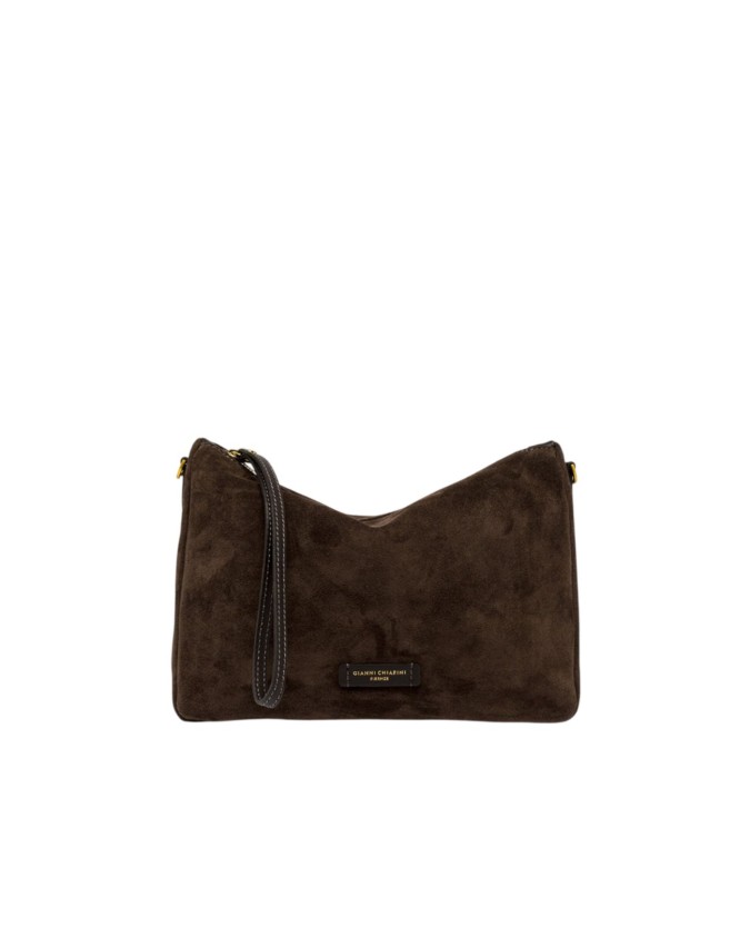  Gianni Chiarini - Pochette donna grande in pelle scamosciata