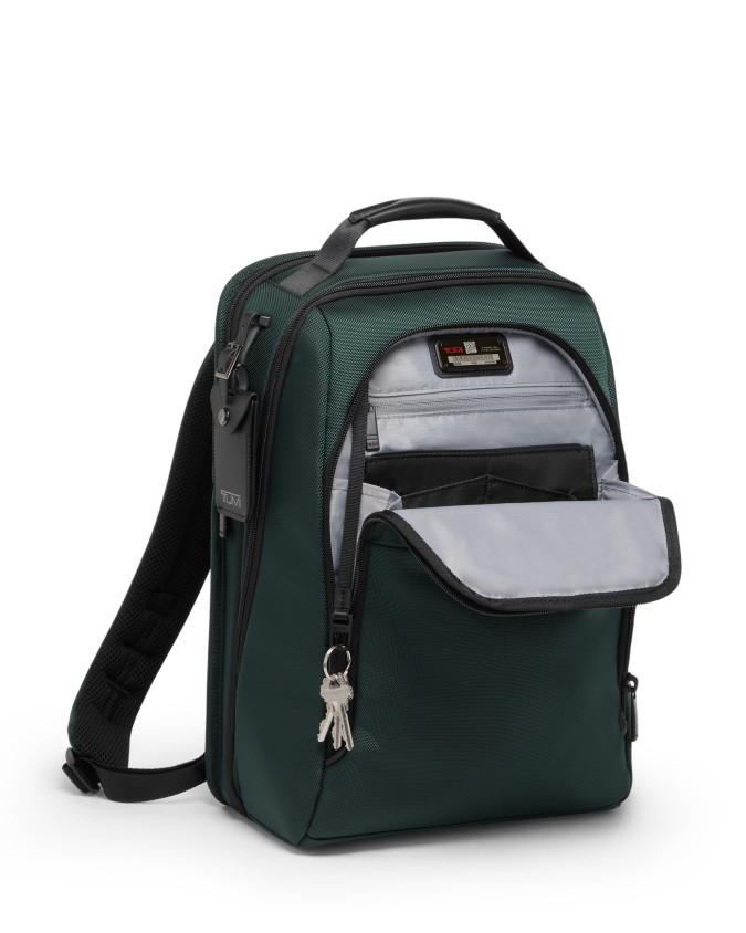Tumi - Alpha Expandable Ballistic Nylon Backpack for a 15''