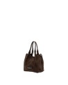 Gianni Chiarini - Handtasche mit einem Fach, Größe S, aus Dua-Wildleder