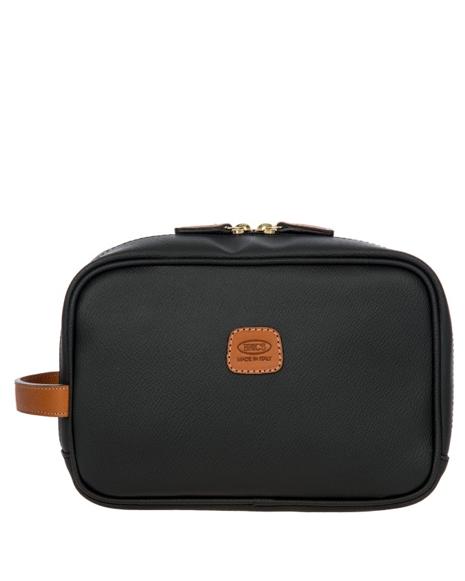 Bric's - Toiletry Bag with Side Handle in "Firenze" Embossed