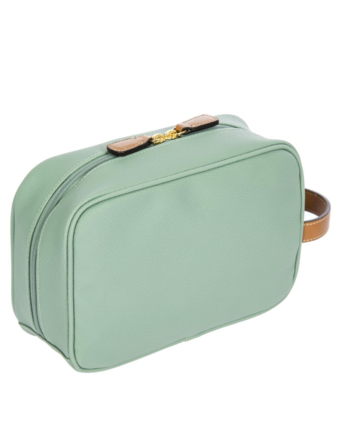Bric's - Toiletry Bag with Side Handle in "Firenze" Embossed