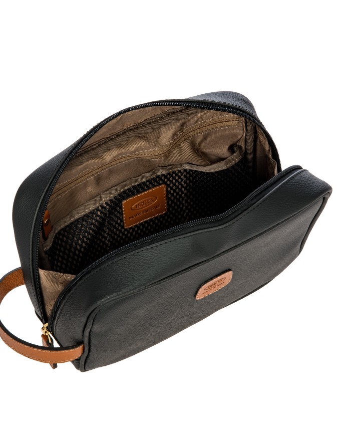 Bric's - Toiletry Bag with Side Handle in "Firenze" Embossed