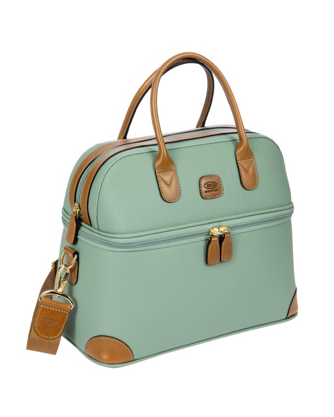 Bric's - Beauty Case with Double Handles and a Shoulder Strap