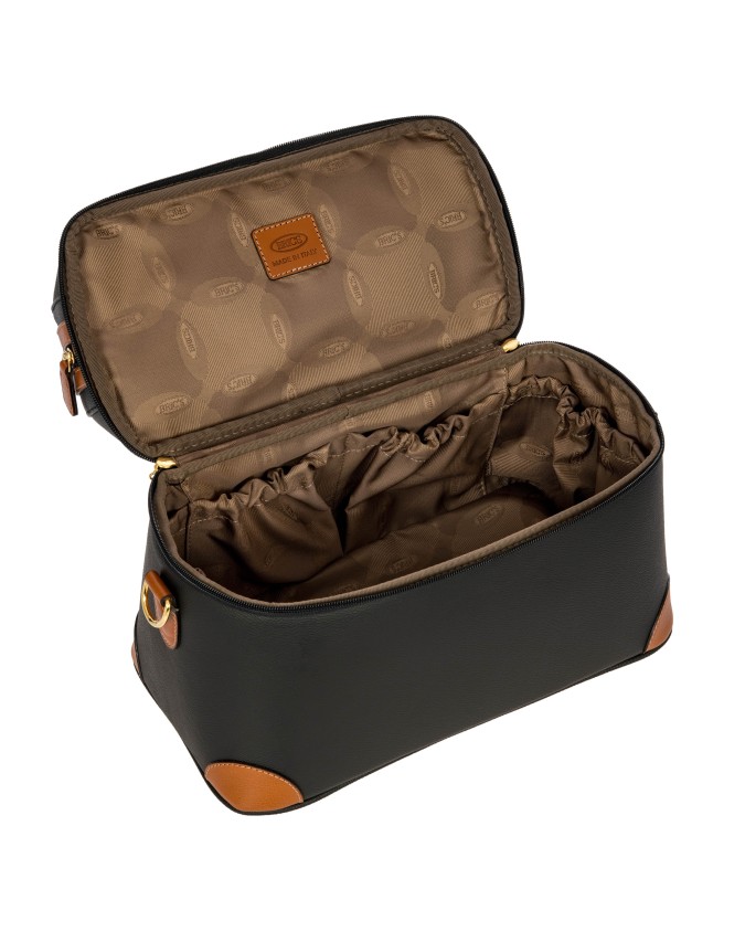 Bric's - Beauty Case with Double Handles and a Shoulder Strap