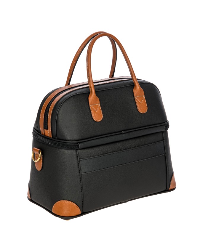 Bric's - Beauty Case with Double Handles and a Shoulder Strap