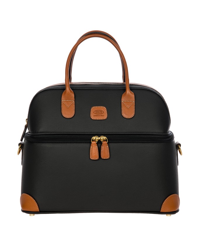 Bric's - Beauty Case with Double Handles and a Shoulder Strap