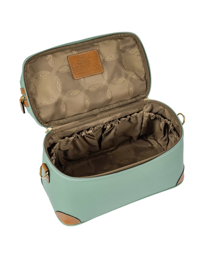  Bric's - Beauty Case con Doppio Manico e Tracolla in Tessuto